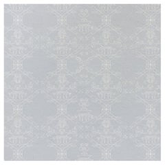 Papier peint Ricamo Grigio Polvere - Collection Essenziali