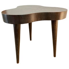 Table d'appoint en chêne cérusé Gilbert Rhode pour Herman Miller 