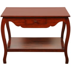 French Colonial Vietnamese Rosewood Side Table