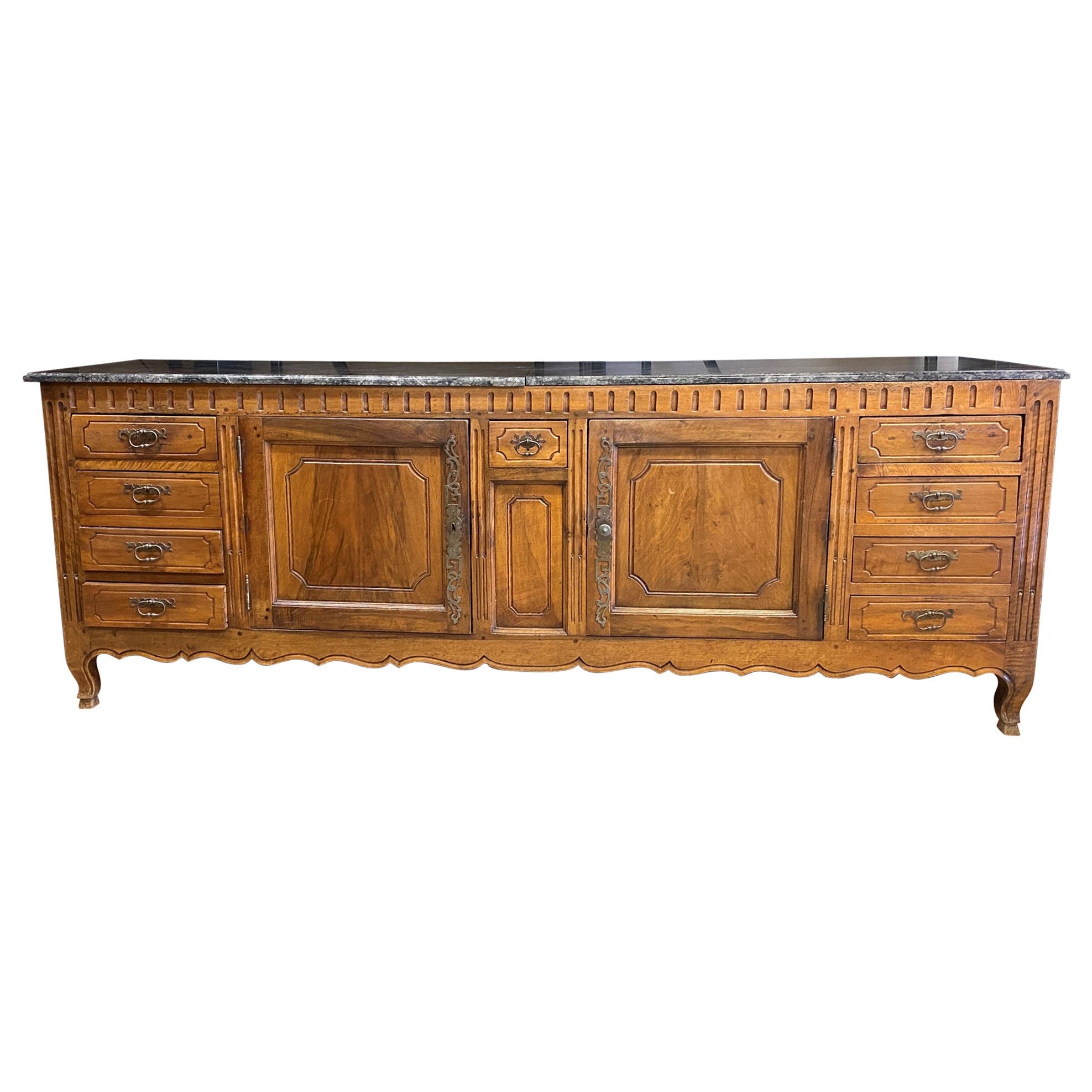 French Enfilade in Walnut