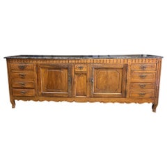 Antique French Enfilade in Walnut