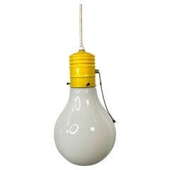 Mid-Century Modern Large Pop Art Light Bulb Pendant Light