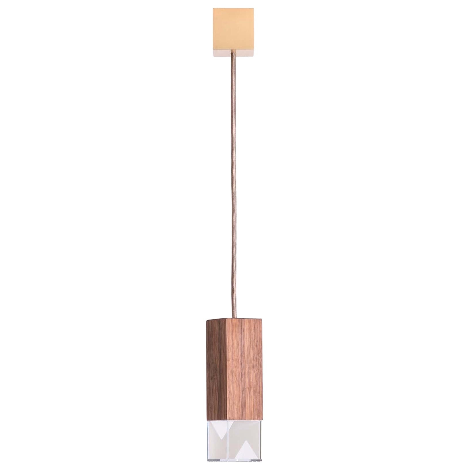 Lampada One in noce di Formaminima