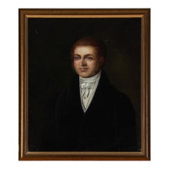 Portrait of a Gentleman, Unknown Artist, Oil on Canvas, Denmark, c. 1800