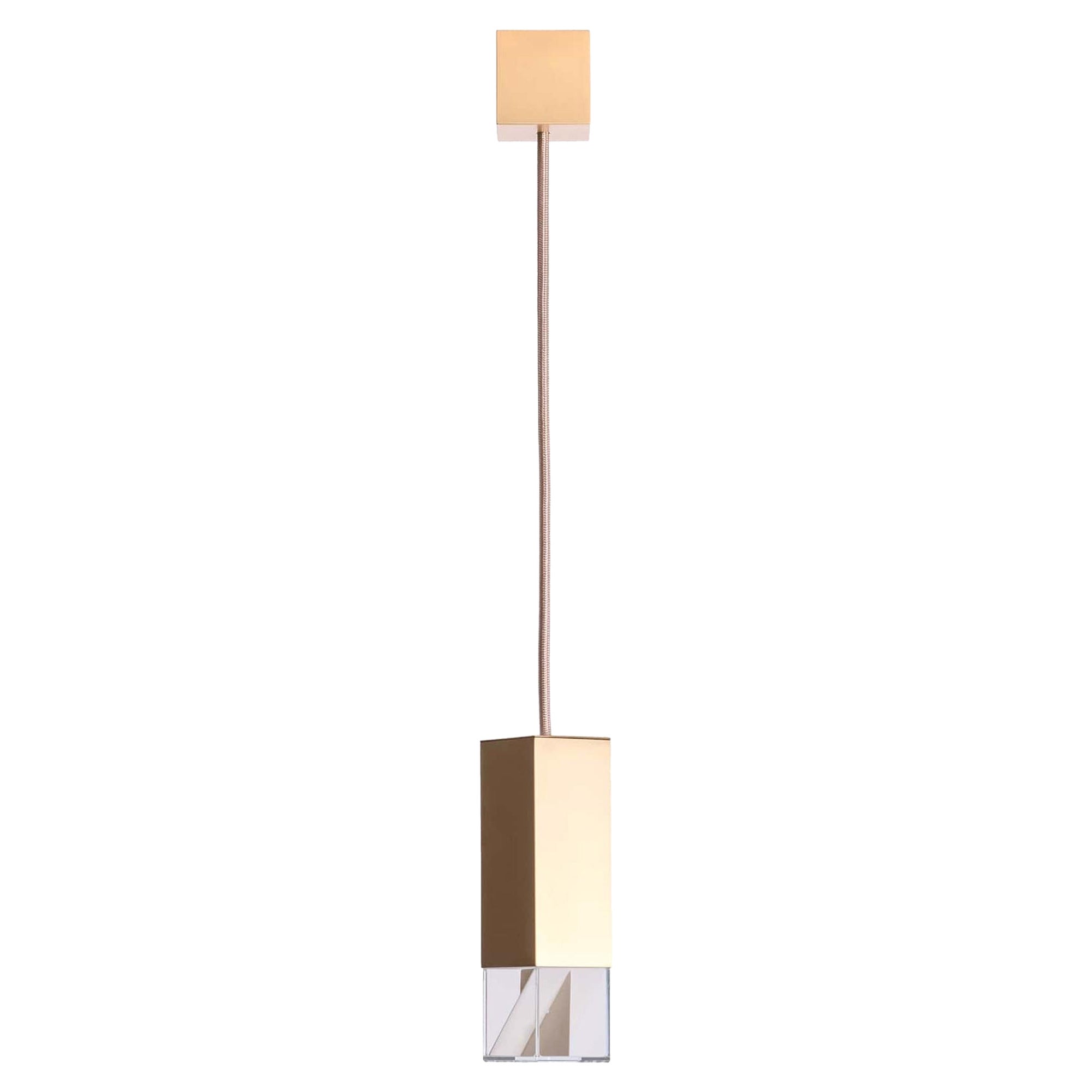 Lamp One in Brass by Formaminima For Sale