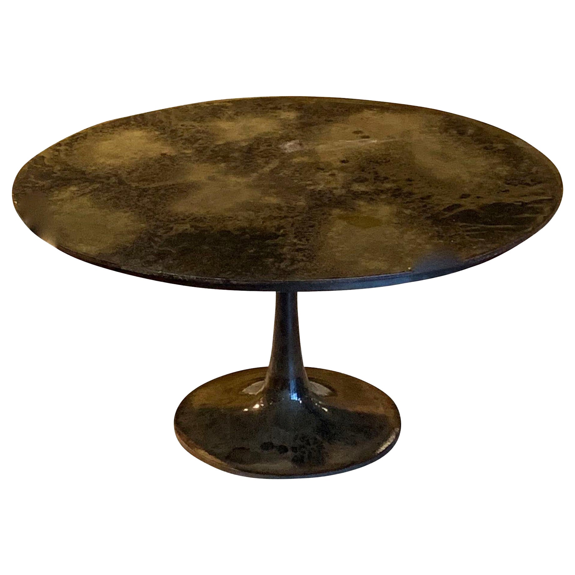 Mottled Bronze Coffee Table, India, Contemporary For Sale