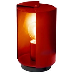 Charlotte Perriand 'Pivotante À Poser' Table Lamp in Red