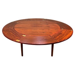 Vintage Danish Modern Rosewood "Lotus" Dining Table by Dyrlund
