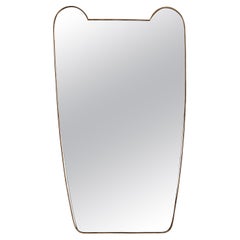 Retro Italian Brass Mirror