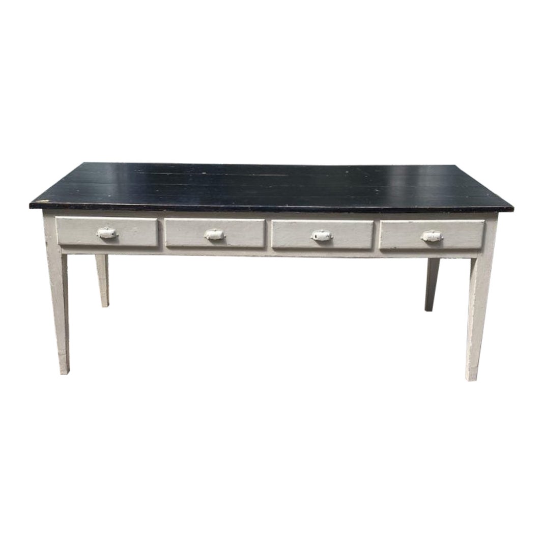 Handsome Atmospheric French Console Table/Boutique Counter/Kitchen Furniture