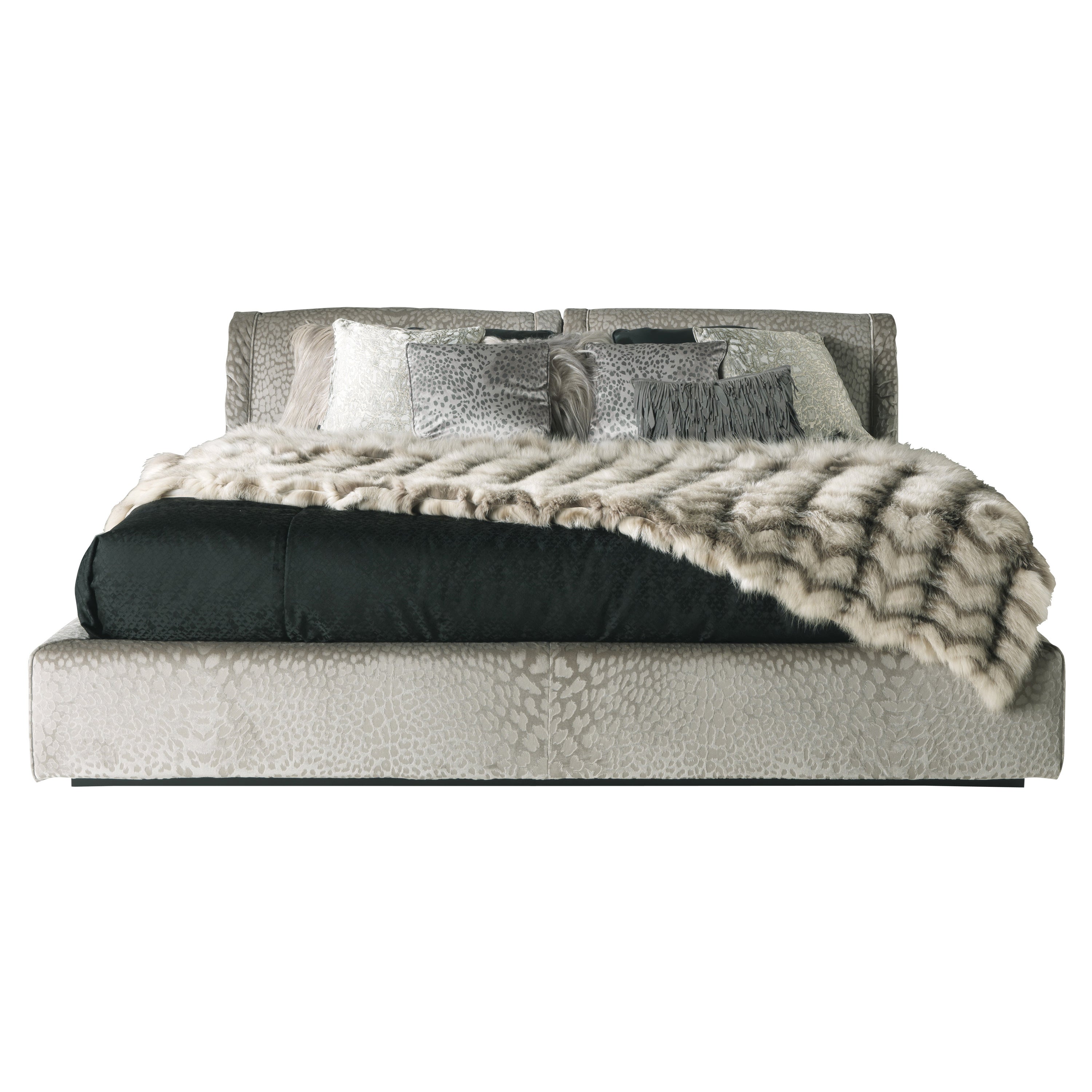 21st Century Smoking Bed in Fabric by Roberto Cavalli Home Interiors For Sale