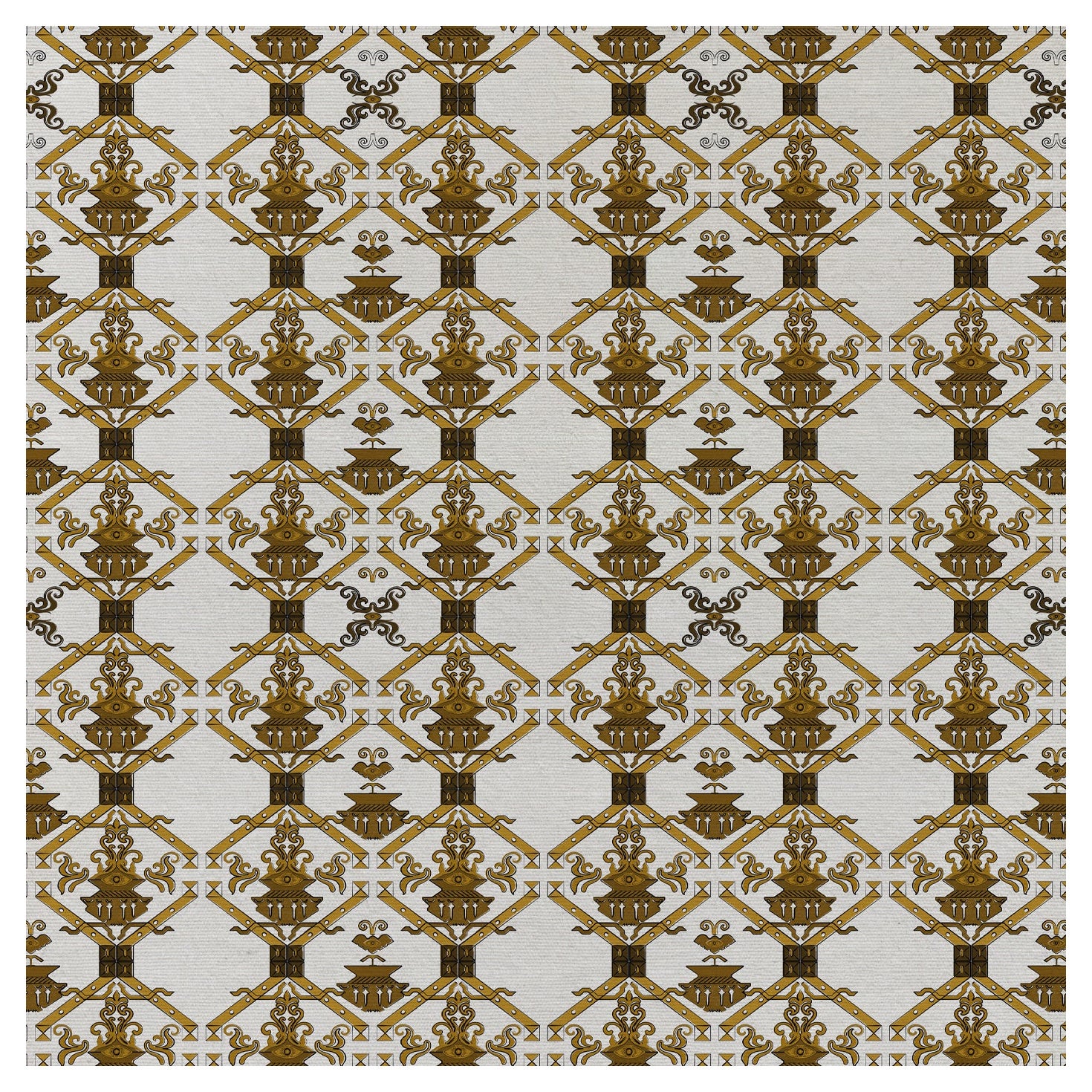 Papel Pintado Ricamo Oro Antico, Colección Racconti