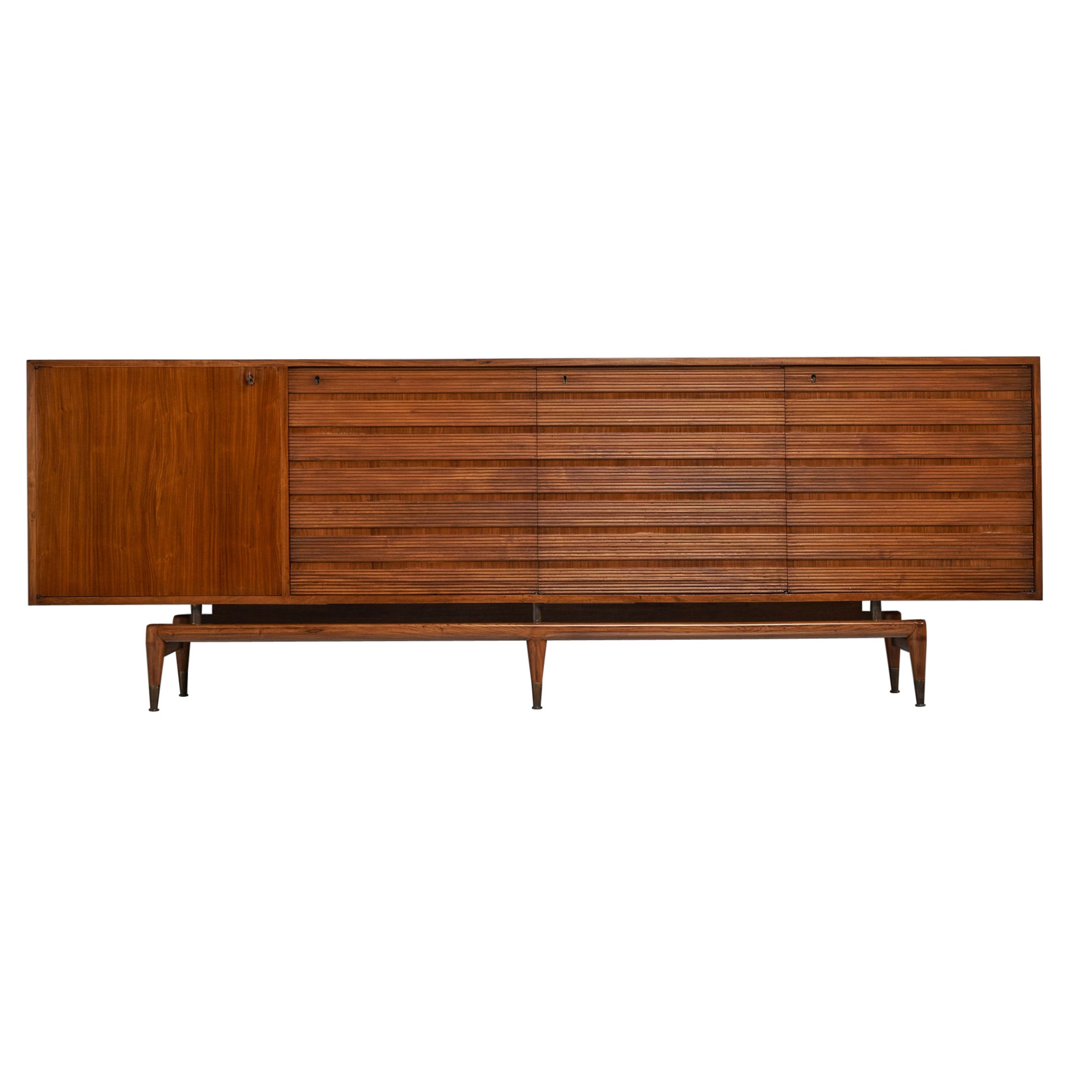 Giuseppe Scapinelli Large Sideboard Brazil 1950