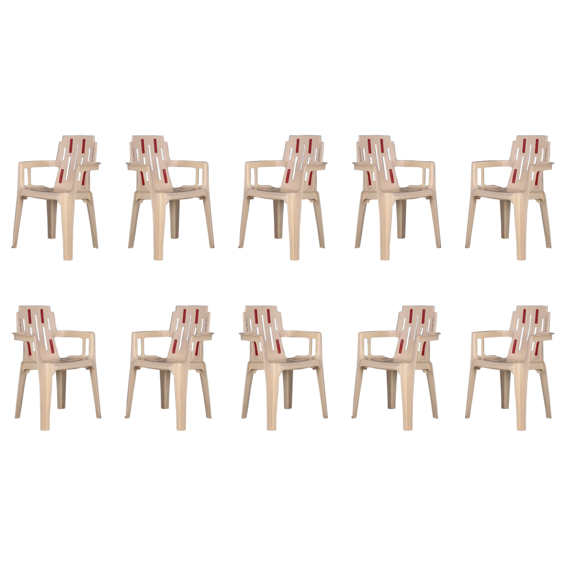 Pierre Paulin 'Boston' Chairs for Henry Massonnet, France 1988 For Sale