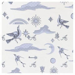 Universo Lilla Delicato Wallpaper, Les Petits Collection