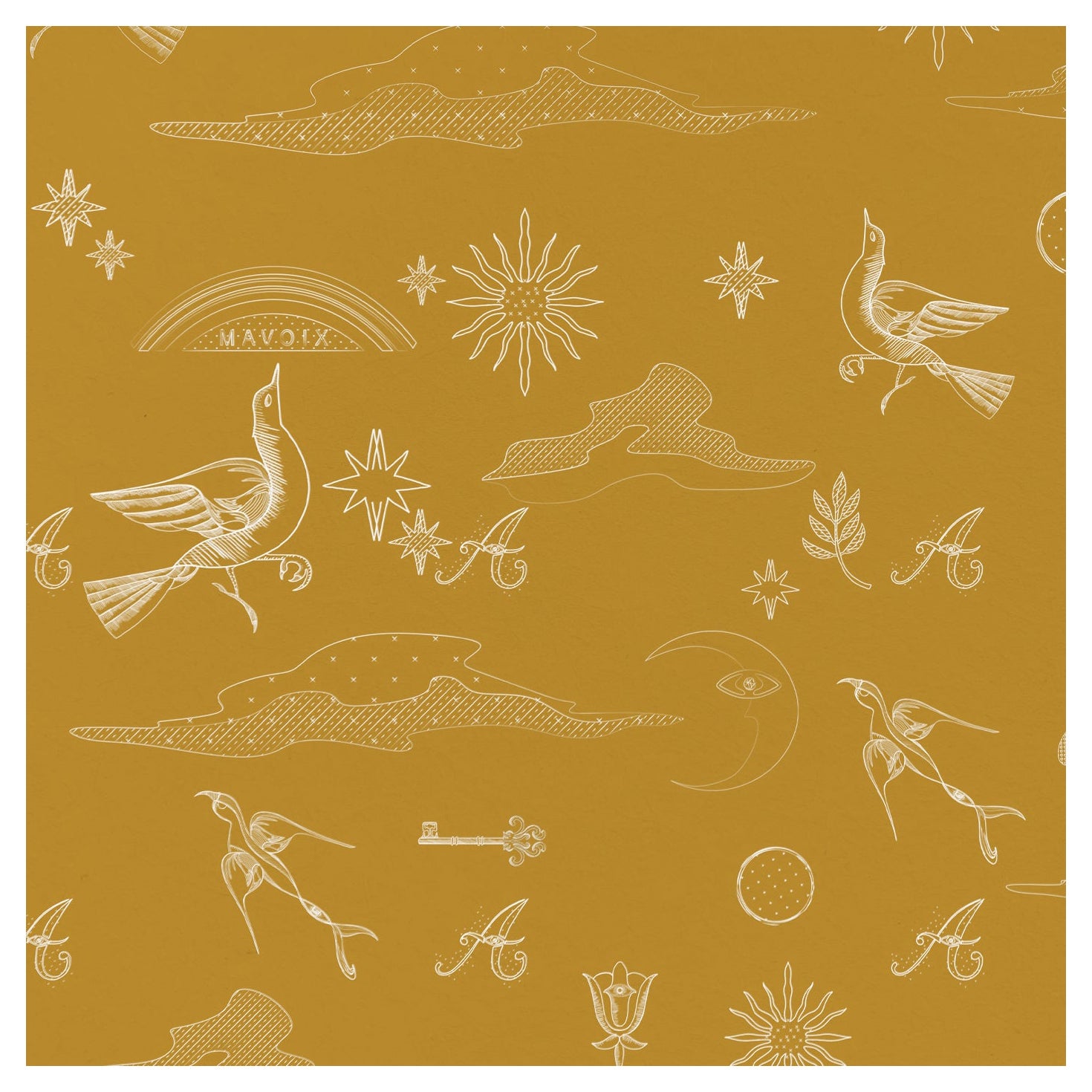Universo Curry Wallpaper, Les Petits Collection For Sale