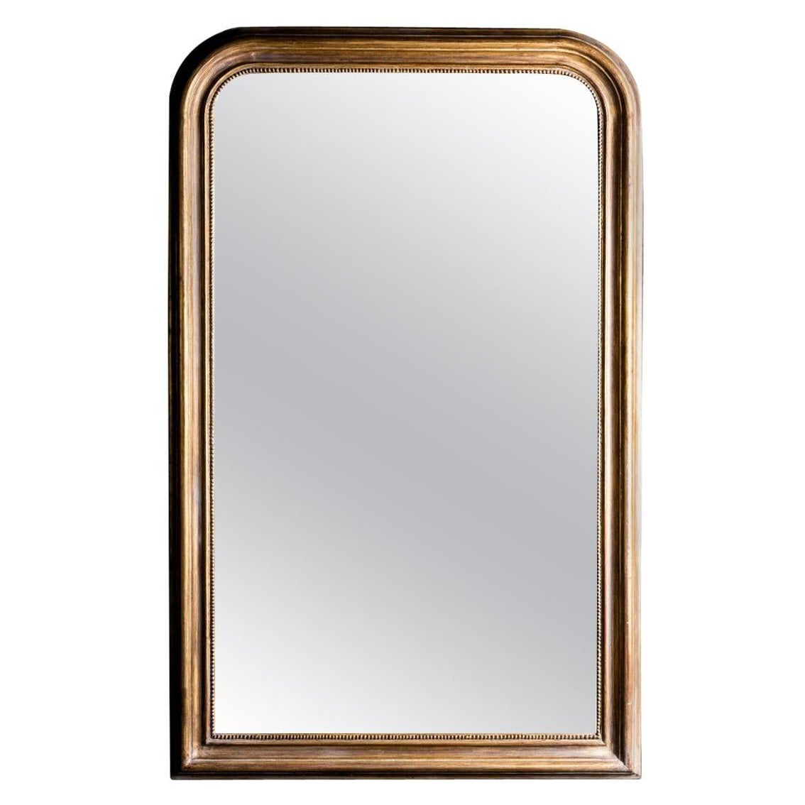 Hand Carved Napoleon III Style Louis Philippe Mirror, Large For Sale