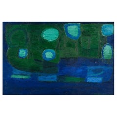 Krzysztofa Zwierz-Ciok (1963-2016), artista polaco. Composición abstracta.