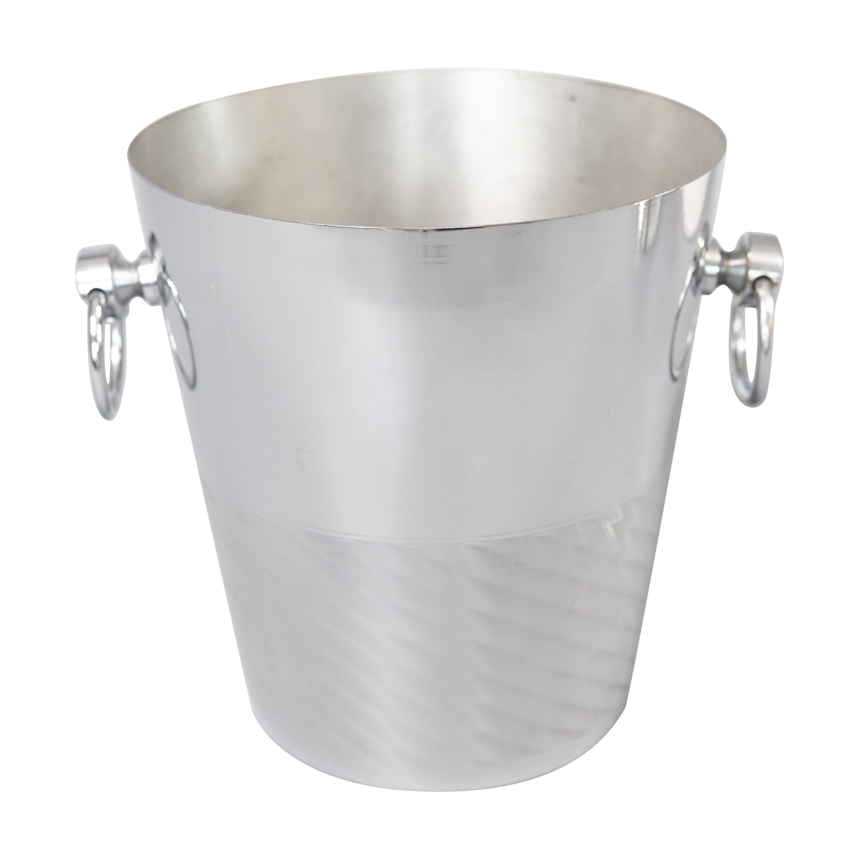Mid 20th Century French Chrome Champagne Ice Bucket For Sale