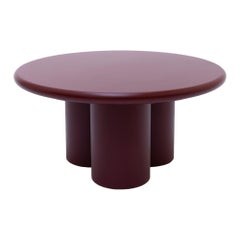 Objet 059 Mdf Table basse rouge 80 par NG Design