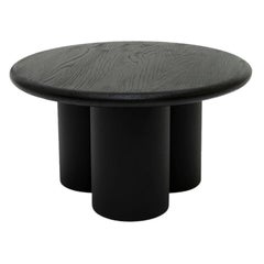 Objet 059 Table basse en chêne noir 70 par NG Design