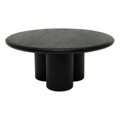 Object 059 Oak Black 90 Coffee Table by Ng Design