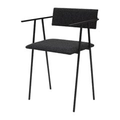Schwarzer Objekt 058 Stuhl von NG Design