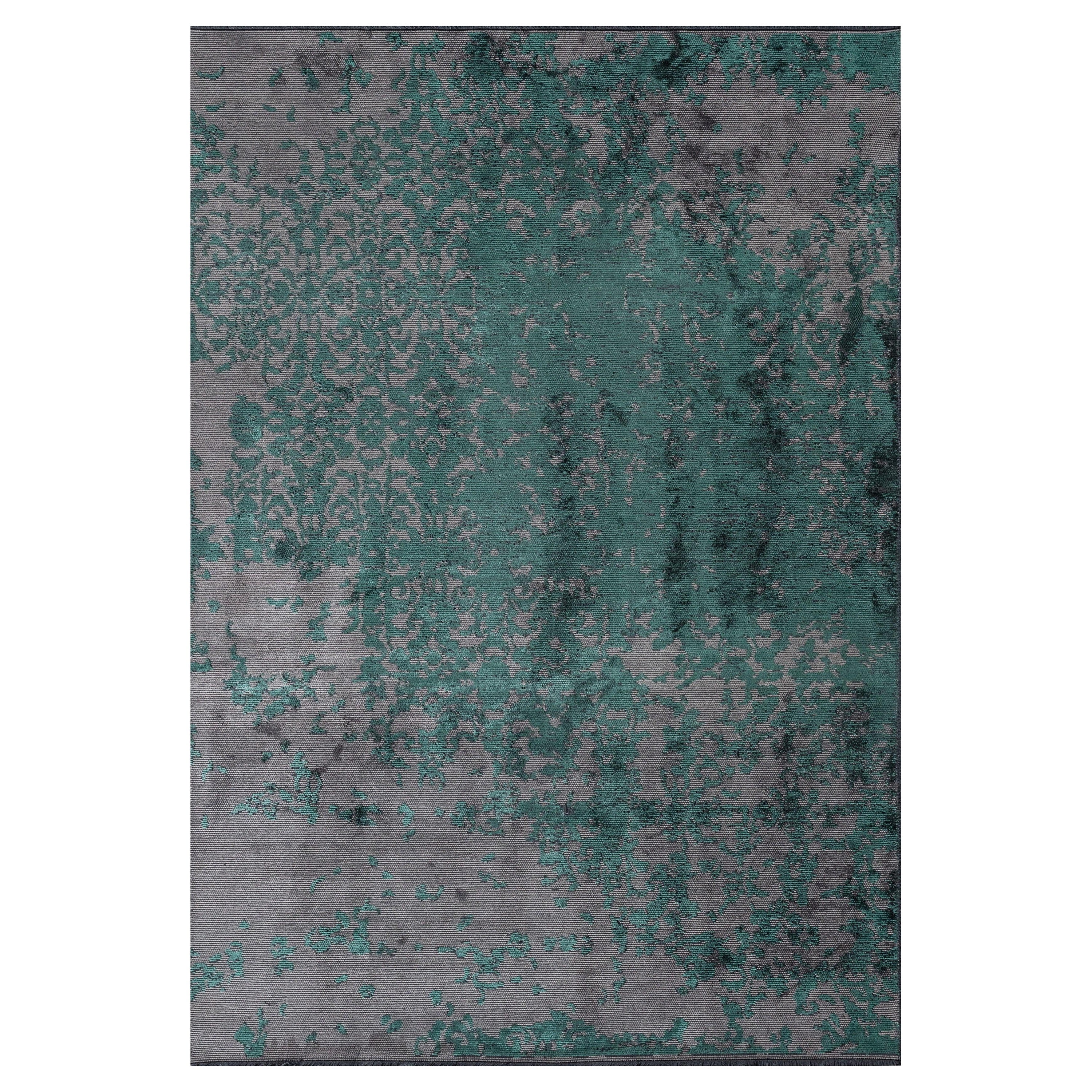 For Sale:  (Gray) Modern Toile Luxury Area Rug