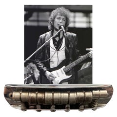 Bob Dylan owned and Retro guitar bridge