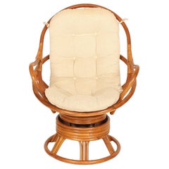 1970’s Papasan Style Lounge Chair