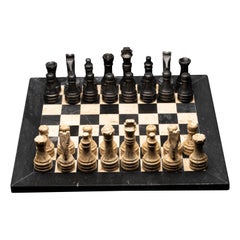 UMAID Handmade Marble Chess Set Game with Luxury Storage Box, Chess Board  12” White & Black Onyx Marble Chess Sets & Marble Chess Pieces, Unique  Chess