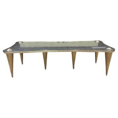 Colombostile Dining Table with Swarovski Crystals, Handmade In Italy