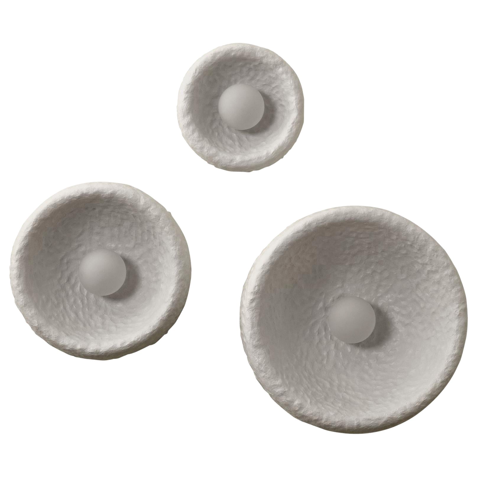 Zeitgenössisches Wandleuchter-Set von Faina