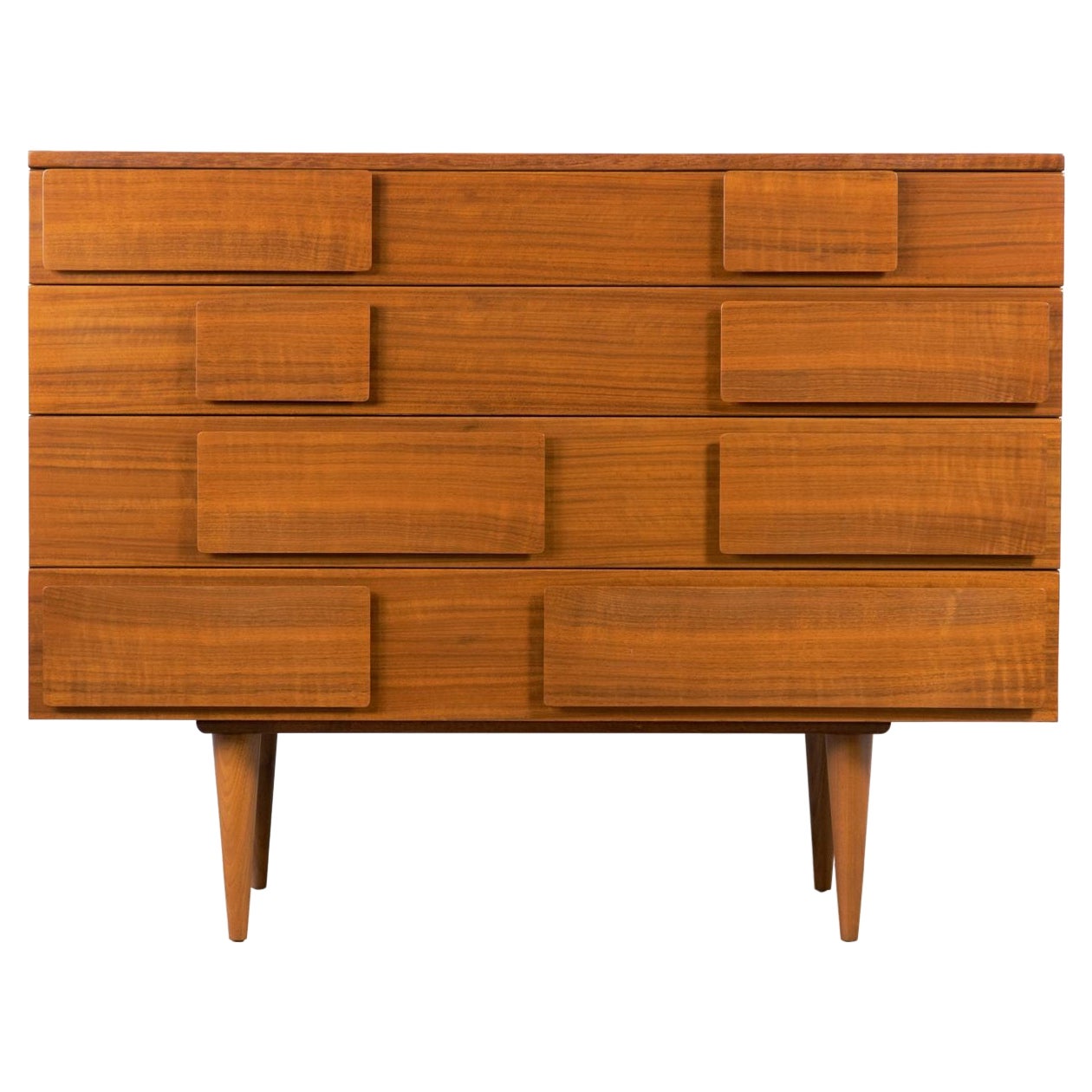 Four Drawer Dresser by Gio Ponti for Singer & Sons For Sale