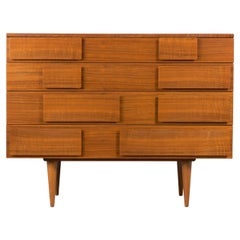 Four Drawer Chest Of Drawers by Gio Ponti for Singer & Sons