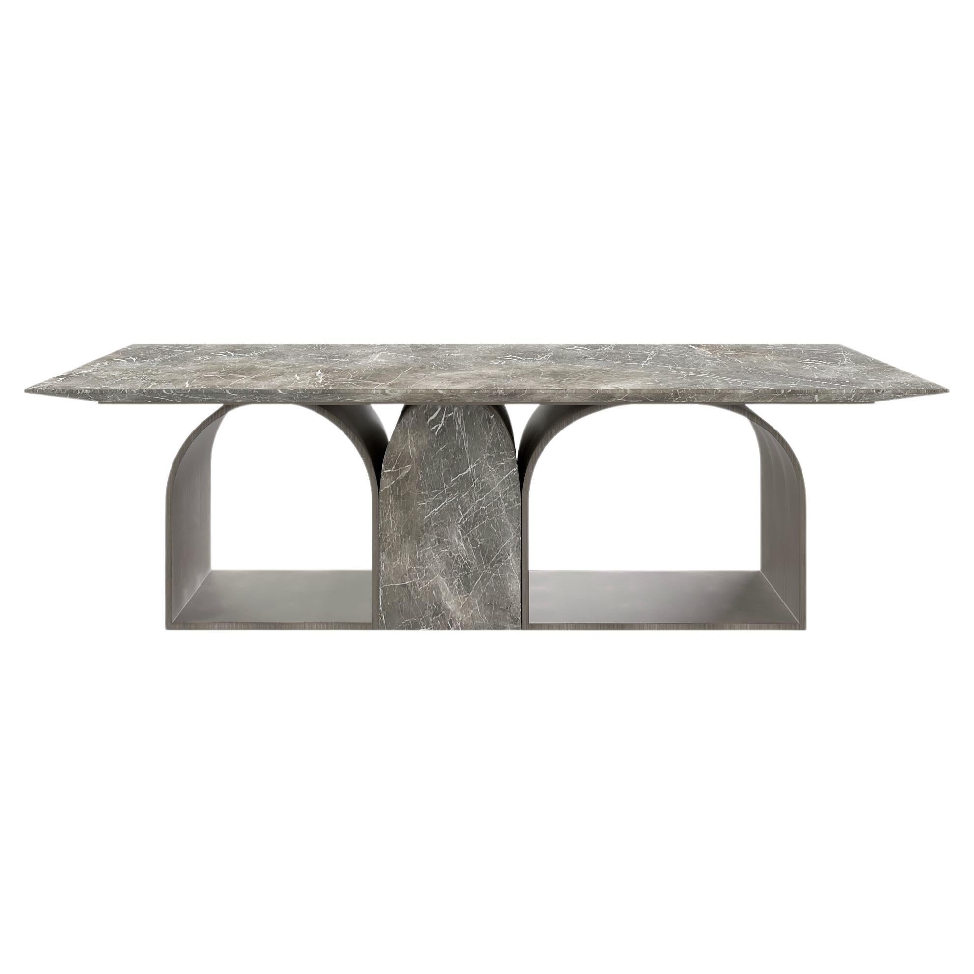 Marble "Planalto" Coffee Table, Giorgio Bonaguro