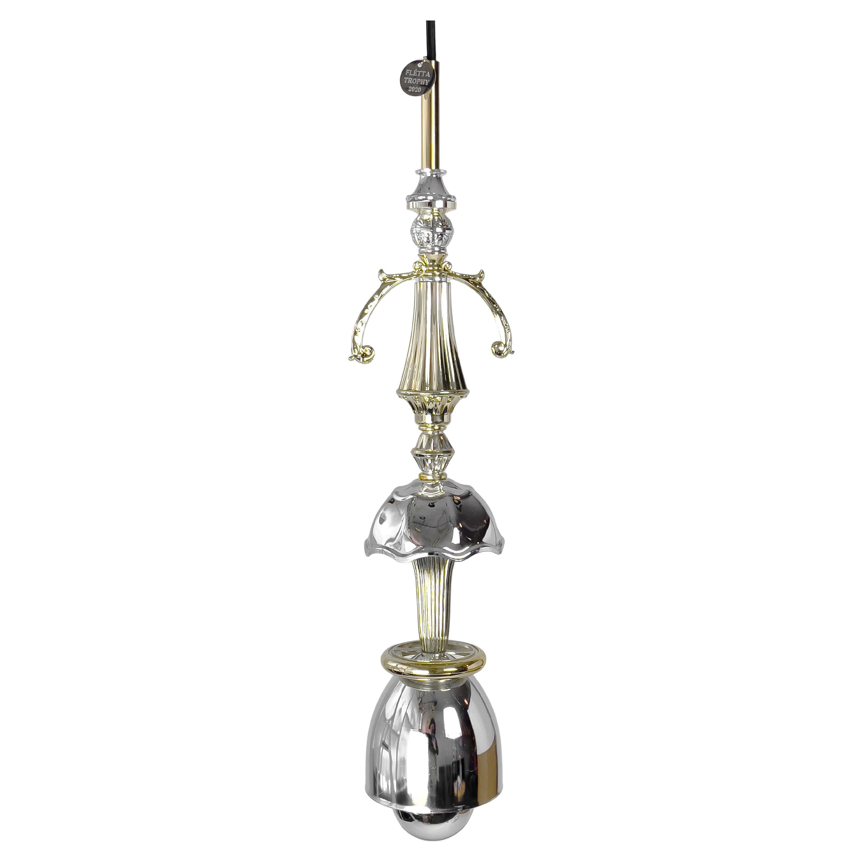 Gold, Silver L80 Light by Flétta For Sale