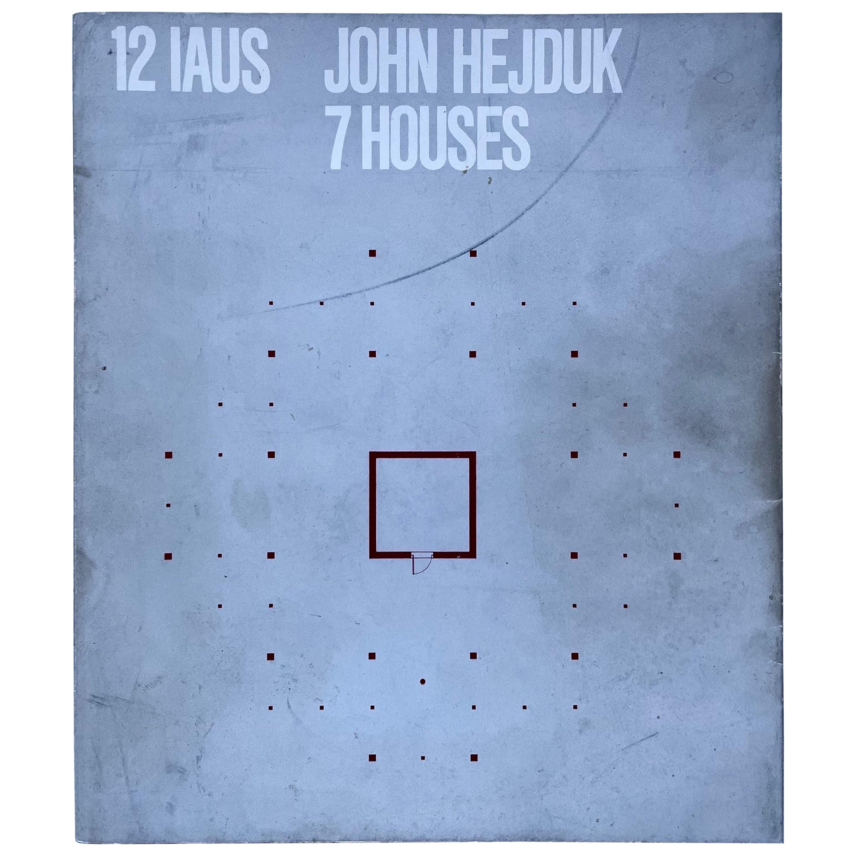 7 Houses - John Hejduk - première édition - 1980 en vente