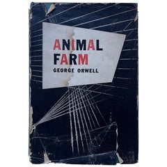 Animal Farm, George Orwell, first us edition, 1946, hardcover