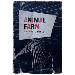 Animal Farm, George Orwell, première édition limitée, 1946, couverture rigide