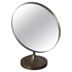 1940s, Bronce Table Mirror from Sweden Attributed to Josef Frank