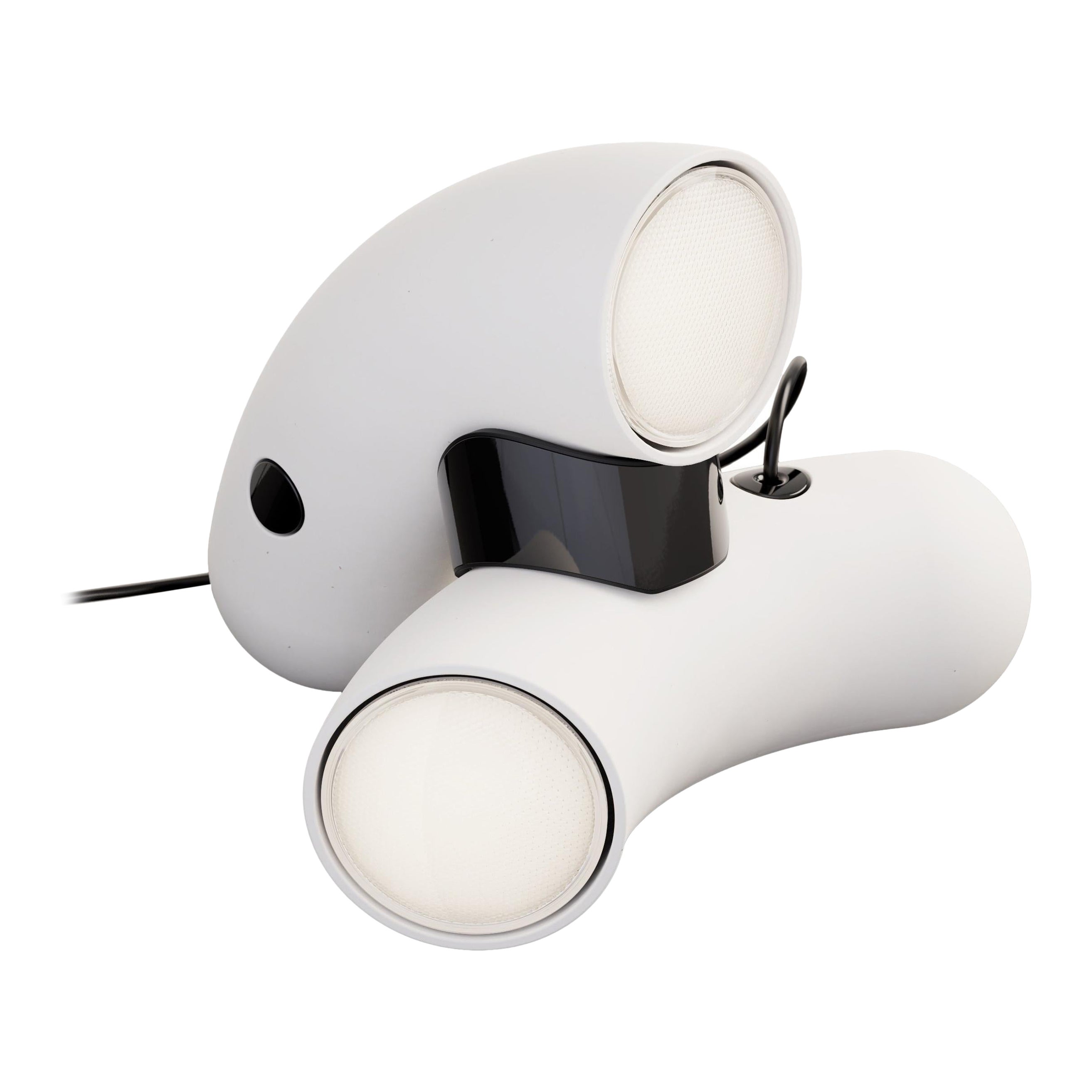 Hyphen-Doble-Tischlampe aus Porzellan von Studio d''Armes