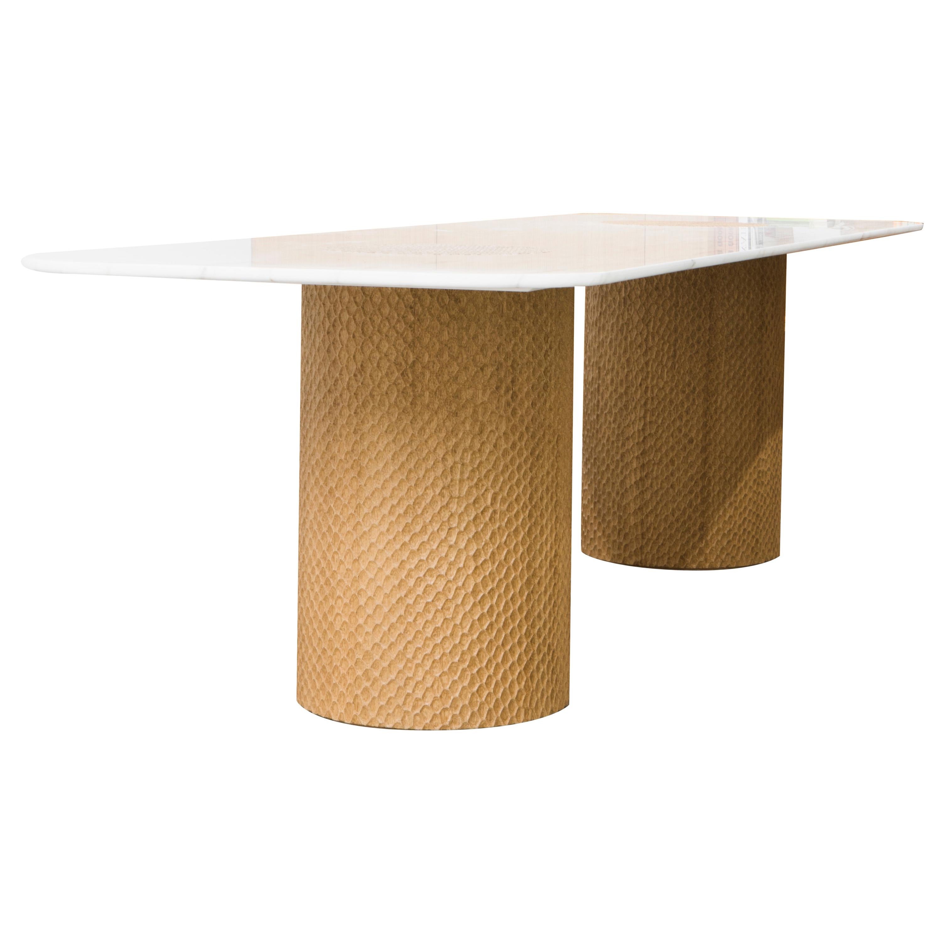 Uroko Dining Table by Thomas Trad For Sale