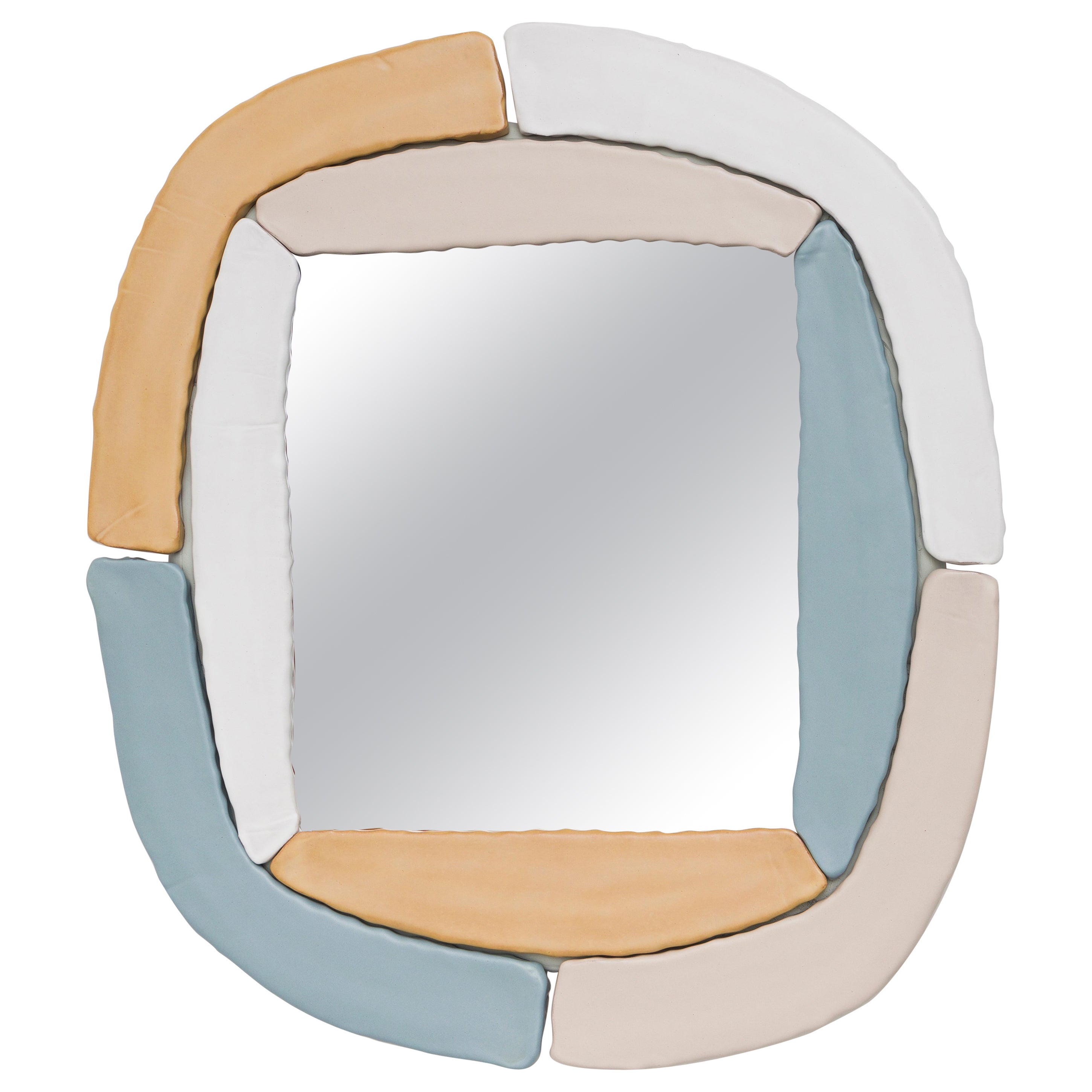 Five High Glaze Ceramic Mirrors by Juliette Derel at 1stDibs juliette