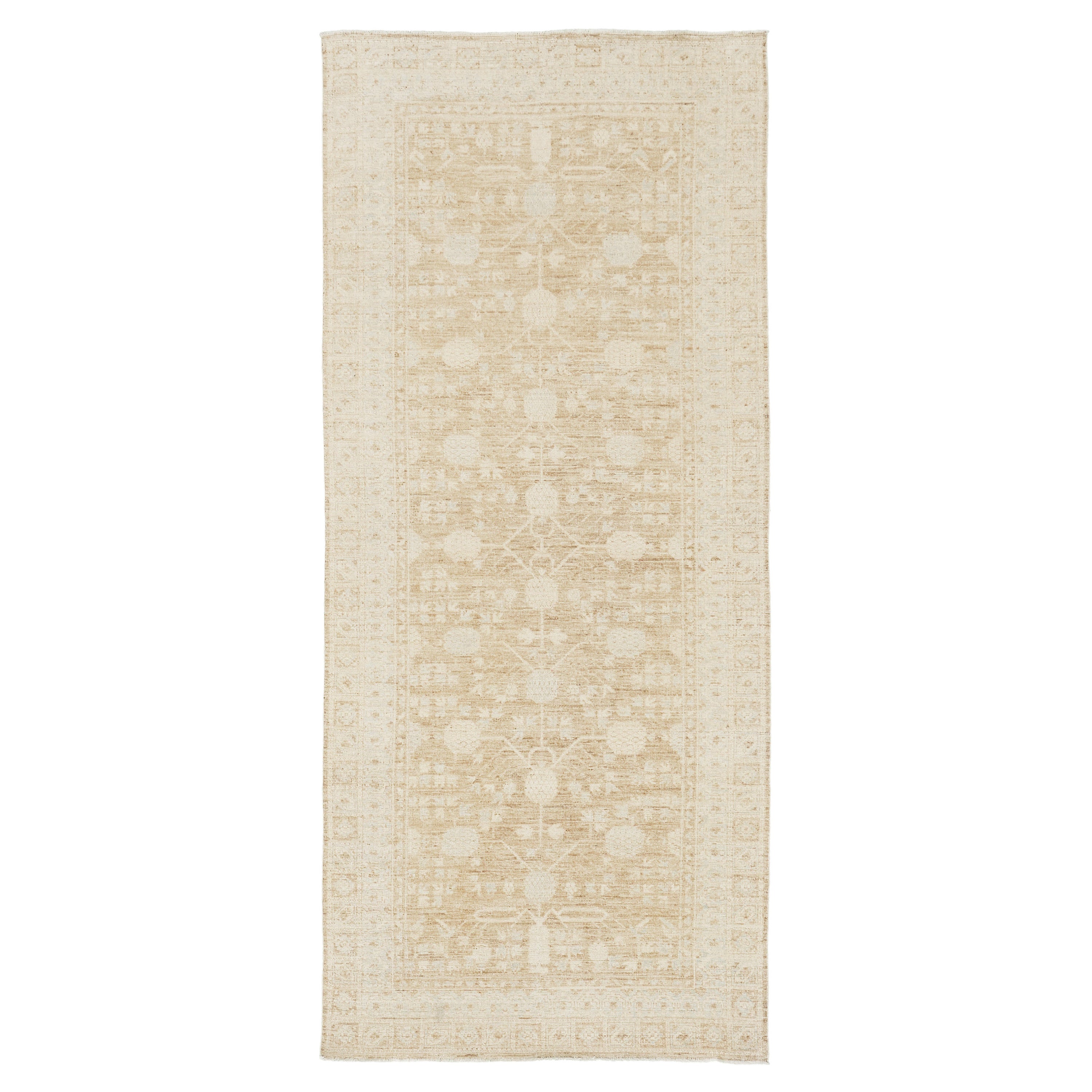 Vintage Style Khotan Design Runner