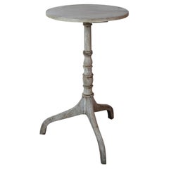 Small Antique Georgian Round Bleached Oak Table, English, C.1835