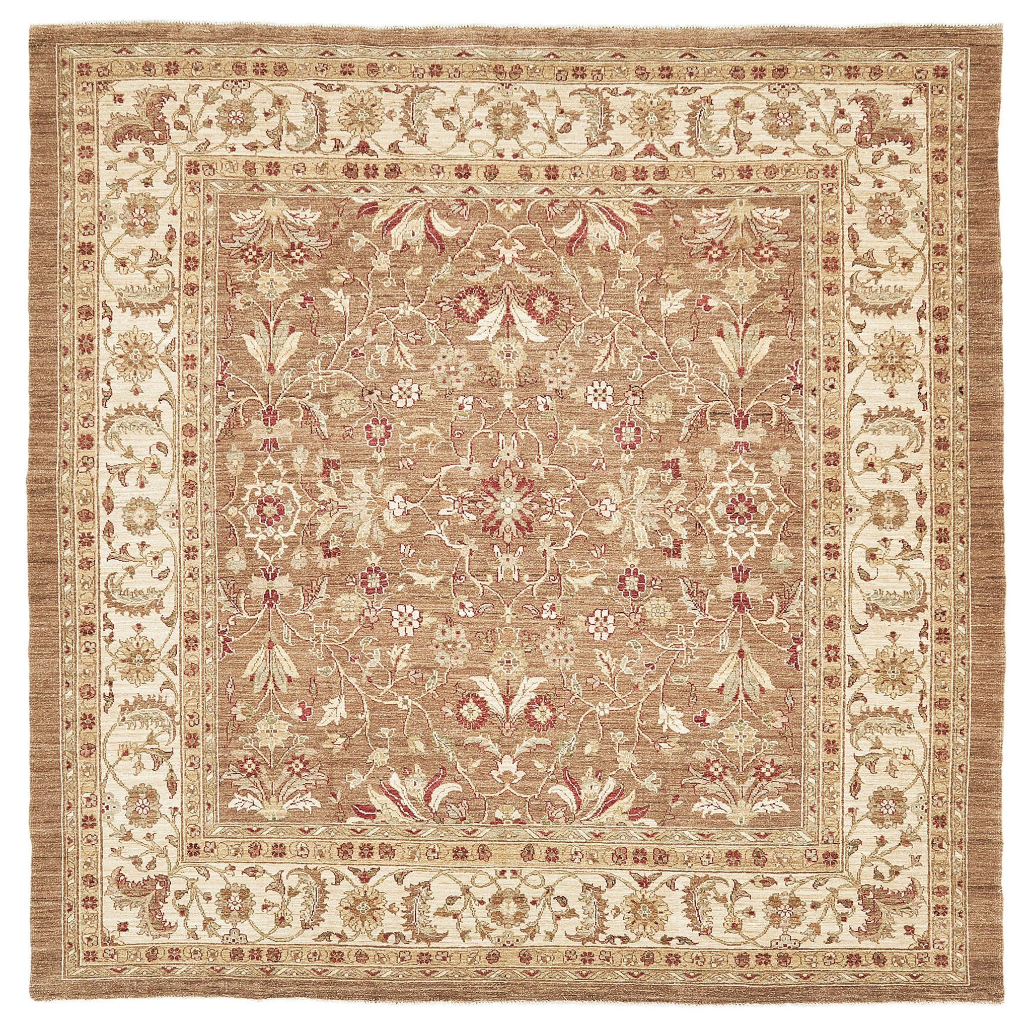 Tapis carré Divine Dye Natural Dye Antique Revival D5140 en vente