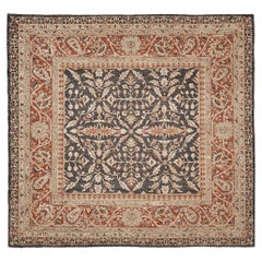 Natural Dye Amritsar Revival Square Rug