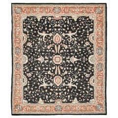 Natural Dye Sarouk Farahan Revival Rug