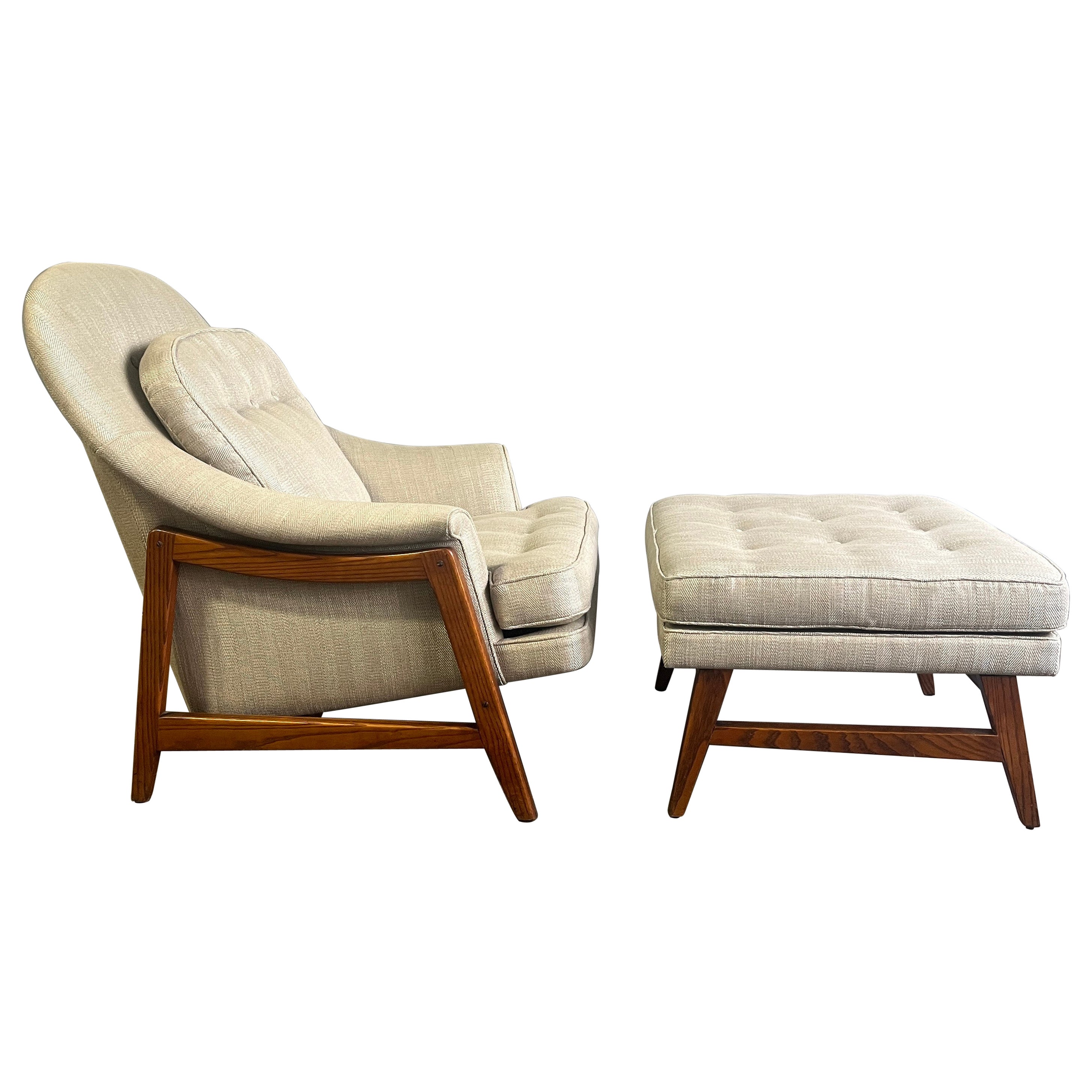 Edward Wormley Lounge Chair for Dunbar 